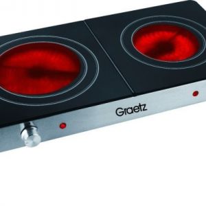 פלטת בישול קרמית כפולה גרץ Graetz דגם GR295